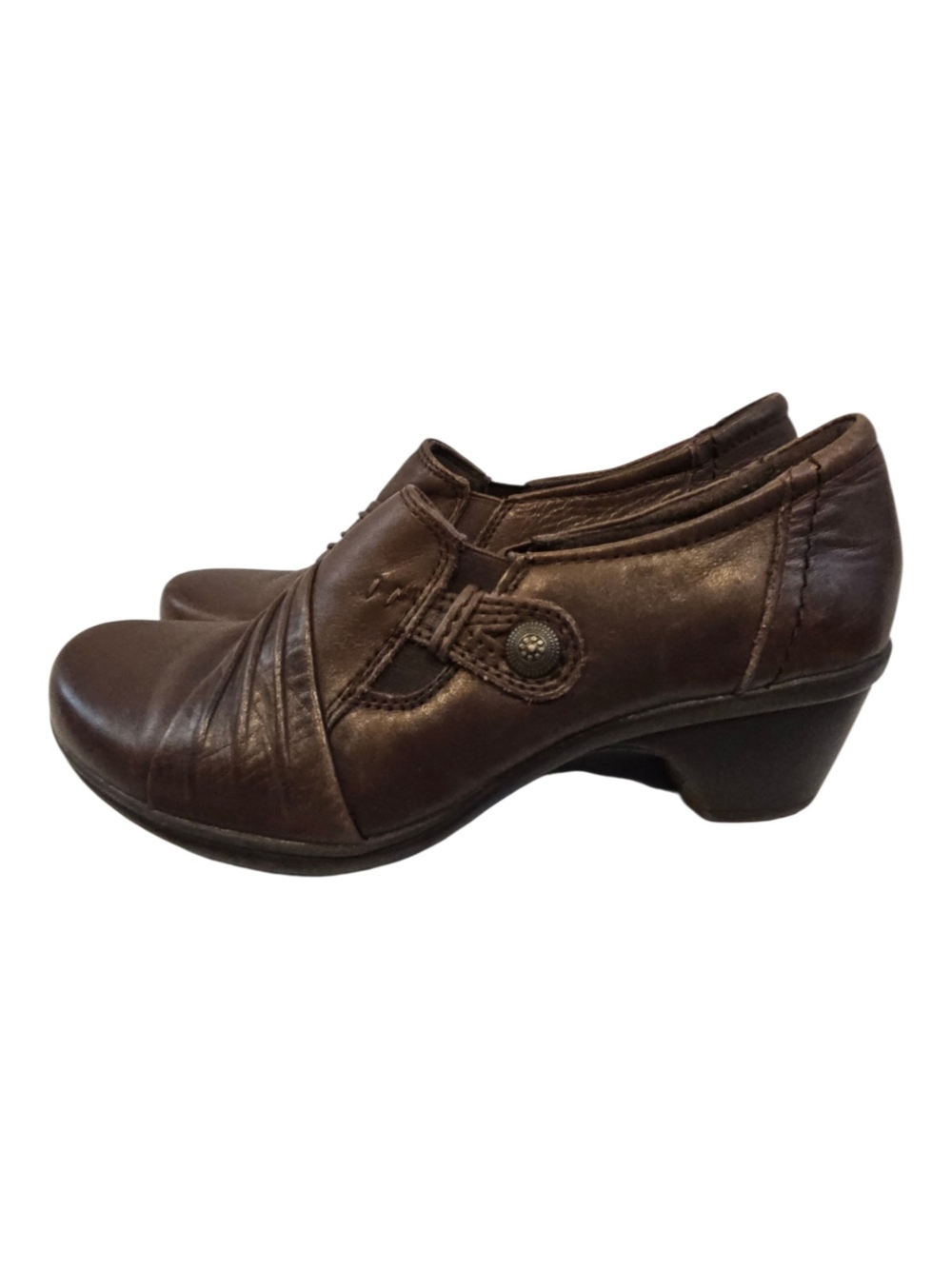 Michel M. Emma Shoes Leather 7.5 Brown